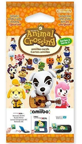 Sobre Amiibo Card Animal Crossing Serie 2 Original