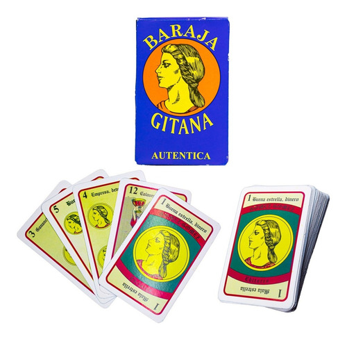 Baraja Gitana Original 48 Mazos Para Adivinación 