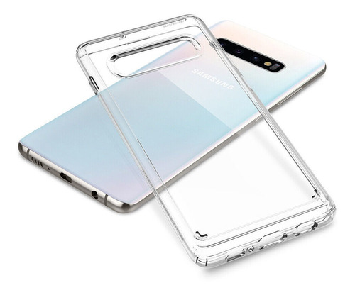 Funda Spigen Galaxy S10+ Ultra Hybrid Crystal Clear