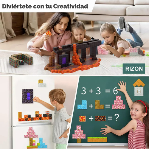 Bloques De Construcción Juguete De Tipo Minecraf 128pcs 128 03-world Of Mortals