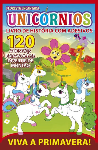 Floresta Encantada - Livro de história com adesivos, de On Line a. Editora IBC - Instituto Brasileiro de Cultura Ltda, capa mole em português, 2020