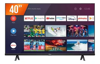 Smart Tv Android Led 40 Full Hd Tcl S615 2 Hdmi 1 Usb