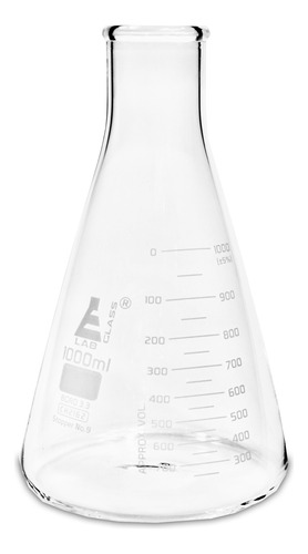 Matraz Erlenmeyer 1000 Ml Eisco