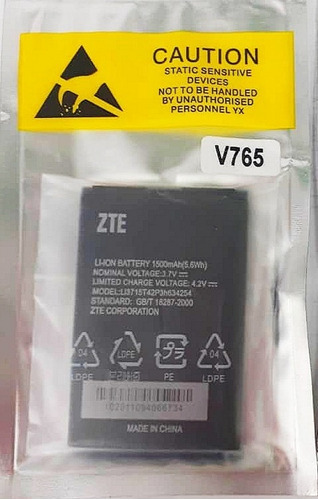 Baterías Para Celulares Zte V765 Producto Original