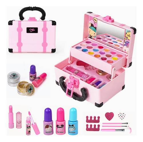 Kit De Maquillaje Infantil Para Niña Play Make Up Set