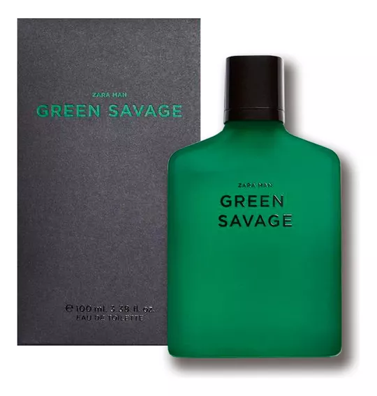 Perfume Zara Green Savage Edt 100ml Para Hombre