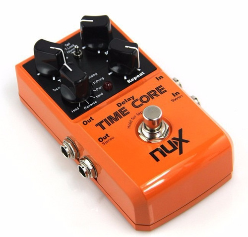 Pedal De Guitarra Nux Time Core Digital Delay +analog+looper