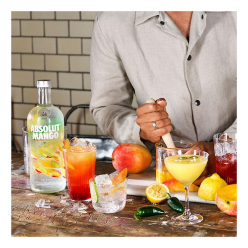 Vodka Absolut Mango 750 Ml Caja X12 Importado - Fullescabio