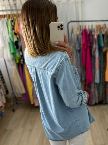 Camisa De Jean Mujer The Big Shop