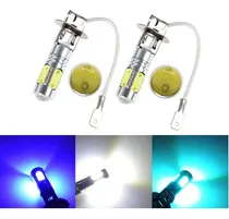 Comprar 2pcs 24v H3 Cob Led Coche Camión Led Faro Antiniebla Faro