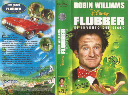 Flubber Vhs Robin Williams Vhs En Castellano