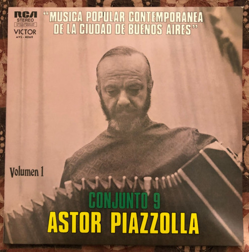 Astor Piazzolla Música Popular De Buenos Aires Vol 1 Vinilo