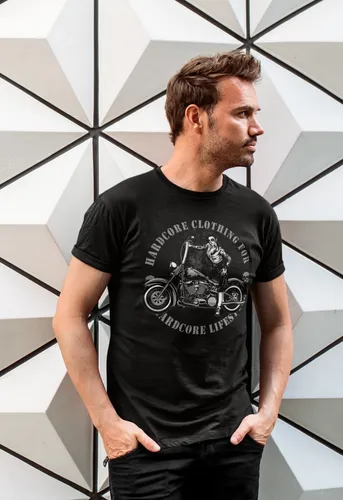 Camiseta Motera Motos Custom N17 MercadoLibre