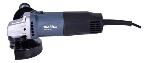 Miniamoladora angular Makita MT M0901 color gris 600 W 220 V + accesorio