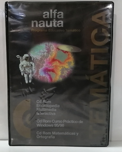 Enciclopedia Alfa Nauta Programa Educativo Temático 3 Cd Rom
