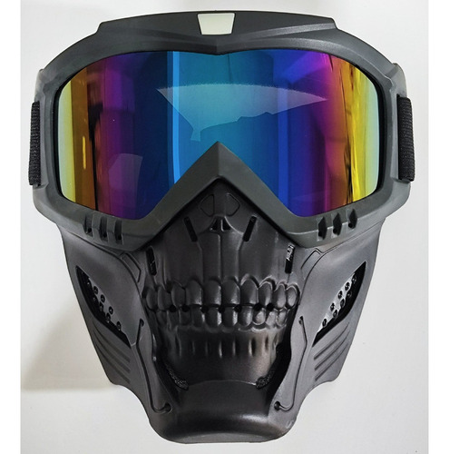 Máscara De Calavera Gafas De Seguridad Para Motocicleta