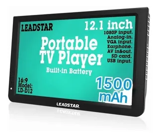 Mini Televisor Digital Portátil Leadstar Atsc Antena Tv De 1
