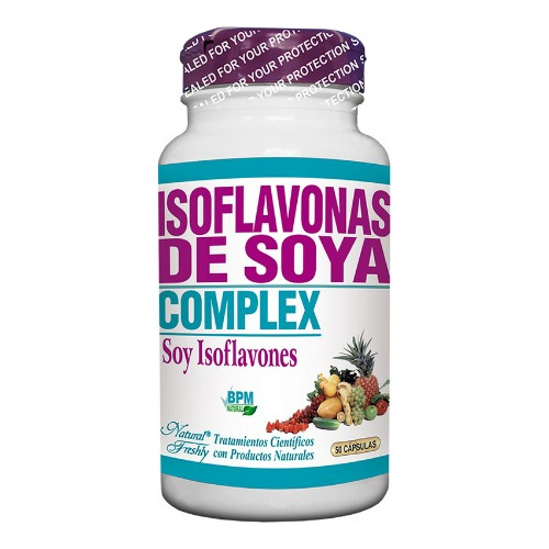 Isoflavonas De Soya 50 Softgel Nf