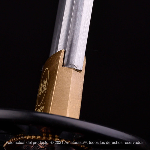 Espada Samurai Katana Kensei Kosen Acero Damasco Full Tang