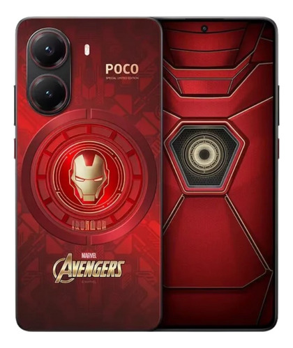 Poco X 7 Pro 5g 12ram / 512gb Edição Limitada Iron Man Vermelho Lisa