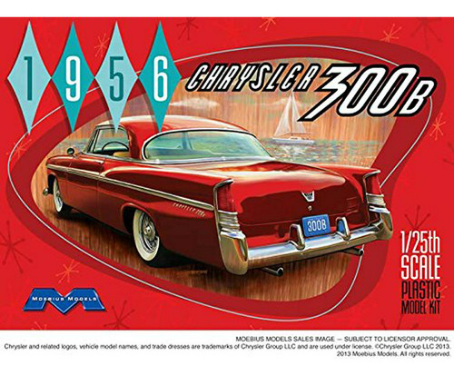 Maqueta Chrysler 300b 1956