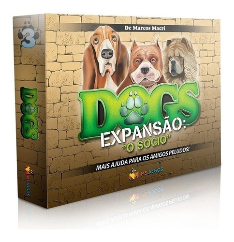 Dogs Exp O Socio Msjogos Tabuleiro Portugues Pt-br Ms Jogos