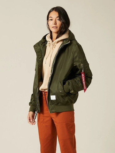 Campera Bombardera Alpha Industries L2b ( Dama )