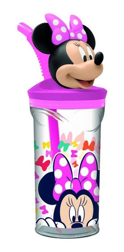 Vaso Infantil Con Sorbete Minnie Disney 
