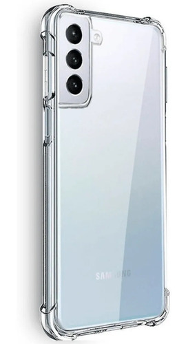 Carcasa Transparente Reforzada Para Samsung S21 + Lamina