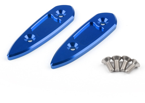 Cubiertas Cnc Con Orificio De Espejo Para Yamaha Yzf R3 Blue