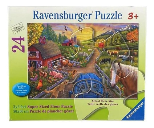 Ravensburger My First Farm Rompecabezas De Piso Gigante De 2