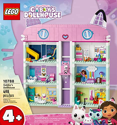Set De Juguetes De Construcción Lego Gabbys Dollhouse 10788