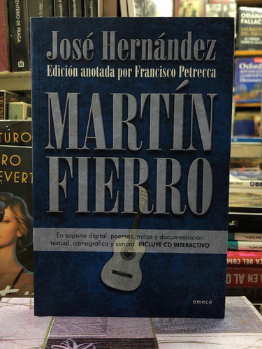 Imagen 1 de 2 de Martín Fierro - José Hernández - Emecé - Incluye Cd