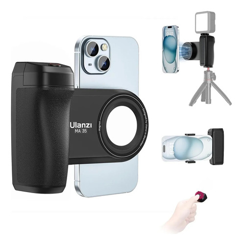 Obturador Para Cámara De Smartphone Magsafe Ulanzi Ma35 Negro