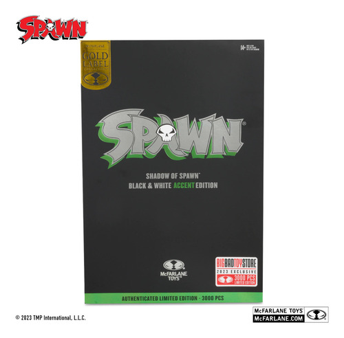 Mcfarlane Toys Shadow Of Spawn Black & White Accent Edition (Usado)