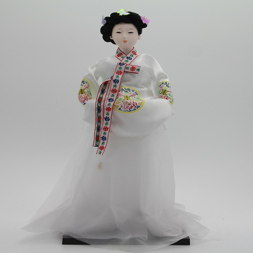 12 Pulgadas Vintage Coreano Muñeca Geisha Hanbok Vestido | Cuotas sin  interés