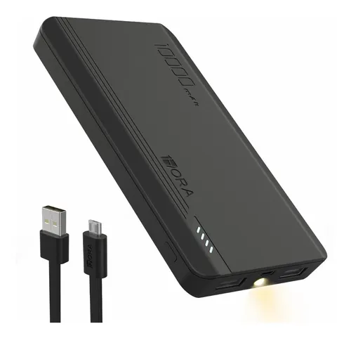 Comprar Batería externa portatil Logic con 2 puertos USB