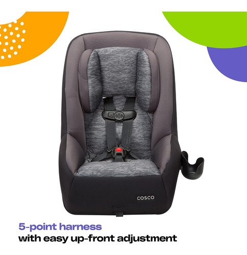 Cosco Mighty Fit 65 Dx Asiento De Automóvil Convertible, Hea