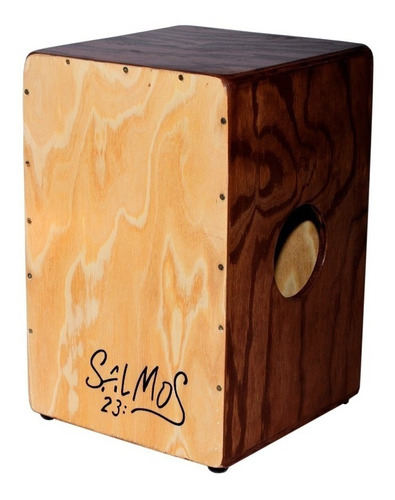 Cajon Peruano Flamenco Dual Percusión Salmos Funda !!!