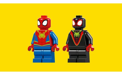 LEGO® Marvel Spidey y sus Sorprendentes Amigos Vehículo Todoterreno Dinosaurio y Equipo Spidey al Rescate 11199; auto de juguete 4+