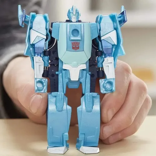 Figura Transformers Cyberverse 1 Step Blurr E3525 Hasbro