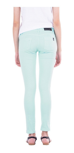 Imagen 3 de 3 de Pantalon Chupin De Gabardina Mujer - Colores - B A Jeans