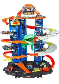 Autopista Hot Wheels City Ultimate Garage T Rex