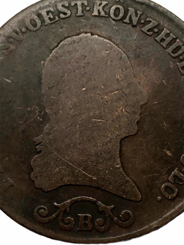 Moneda Antigua Imperio Austro Húngaro De 1812 De 3 Kreuzer (Usado)