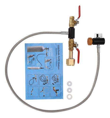 Adaptador De Recambio De Cilindro De Co2 G1/2 Con Manguera P