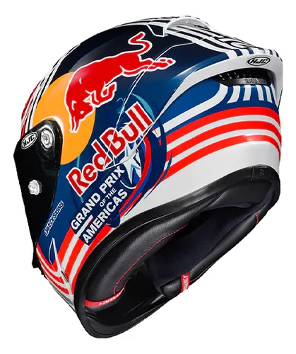 Casco de moto red bull sale