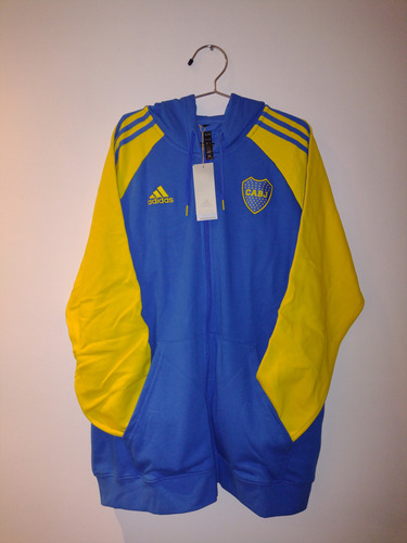 Campera Boca Juniors Adidas Dna Impecable (Usado)