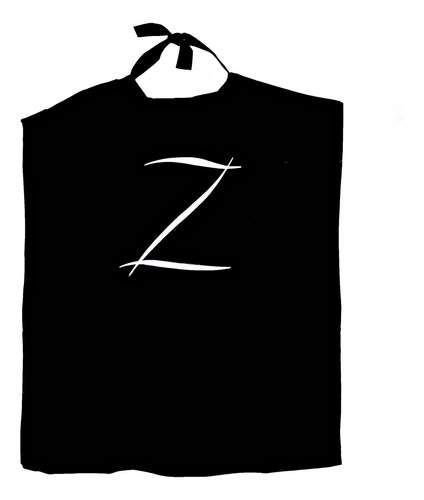Capa De El Zorro Disfraz - Cotillón Waf
