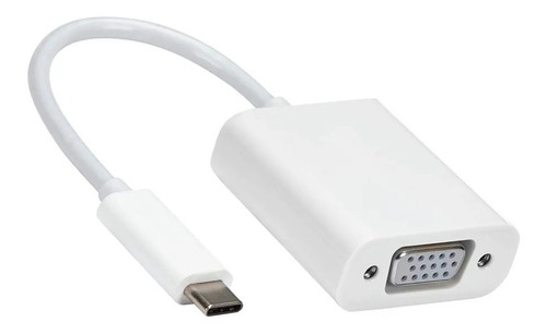 Adaptador Usb-c A Vga Blanco