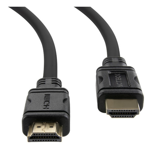 Cable HDMI a HDMI | Linx Plus 250 | 5m + High Speed 10.2 Gbps + ARC + Ethernet + Calibre 32 AWG 4K + 3D + 2160p + Macho a Macho | Essential Series Negro